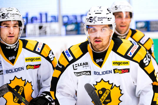 Skellefteås Andrew Calof, Axel Holmström och Pontus