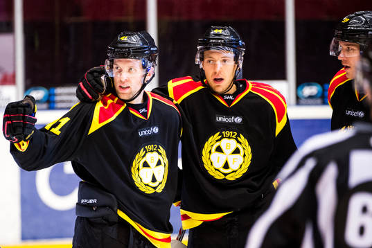 Brynäs Greg Scott, Jacob Blomqvist och Jonas Nordquist