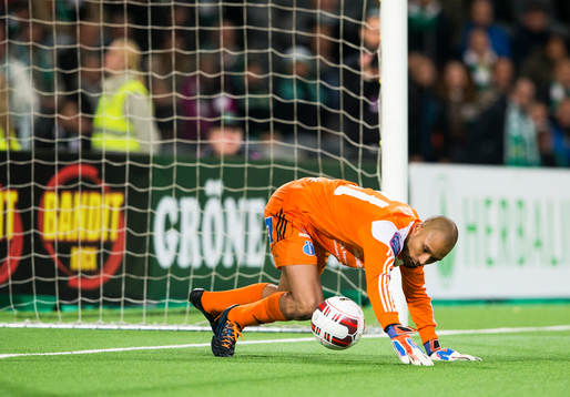 Östersunds målvakt Aly Keita