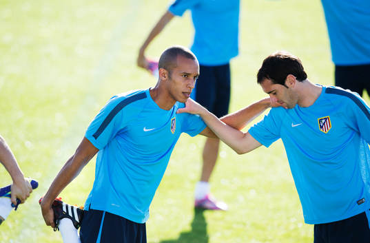 Miranda och Diego Godin