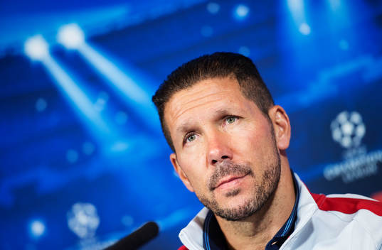 Atletico Madrids tränare Diego Simeone