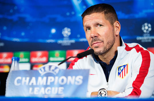 Atletico Madrids tränare Diego Simeone