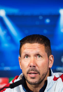 Atletico Madrids tränare Diego Simeone