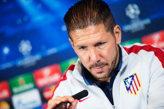 Atletico Madrids tränare Diego Simeone