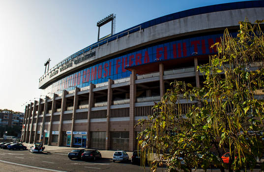 Atletico Madrids arena Estadio Vicente Calderon