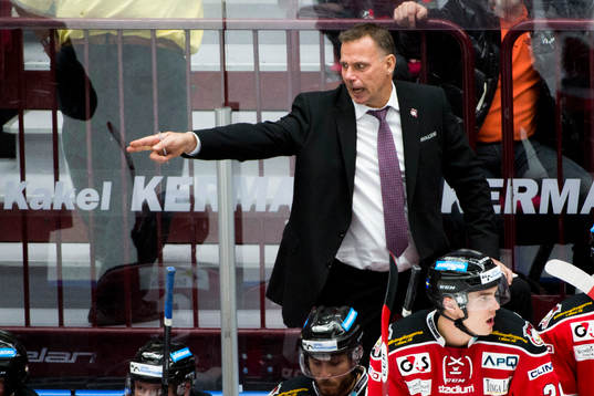 Malmö Redhawks tränare Mats Lusth