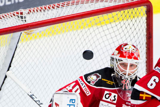 Malmö Redhawks målvakt Pontus Sjögren