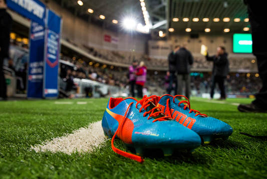Ett par fotbollsskor