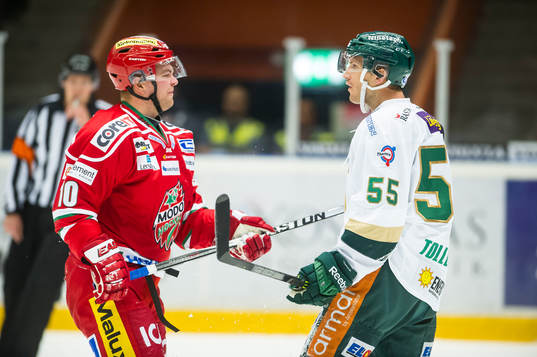 Modos Per-Åge Skröder och Färjestads  Ole-Kristian