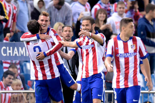 Atletico Madrids Antoine Griezmann kramas om
