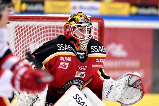 Luleås målvakt Joel Lassinantti