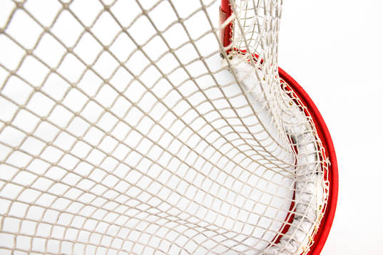 Målbur på is före ishockeymatchen i SHL mellan Leksand
