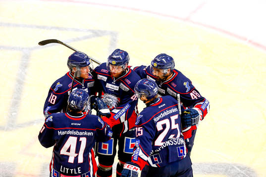 Linköpings Johannes Salmonsson jublar
