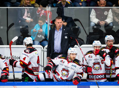 Malmö Redhawks tränare Mats Lusth