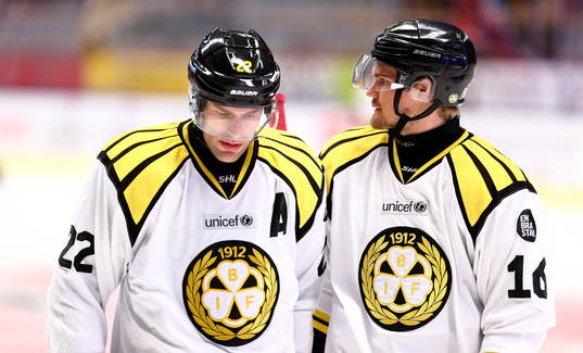 Brynäs Jörgen Sundqvist och Oscar Eklund deppar
