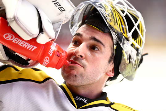 Brynäs målvakt Bernhard Starkbaum