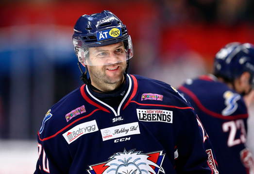 Linköpings Jeff Taffe jublar
