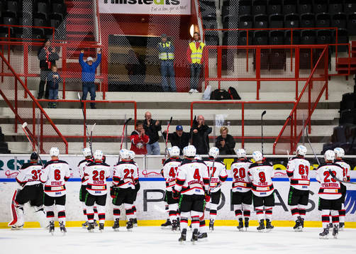 Malmö Redhawks tackar de tillresta supportrarna