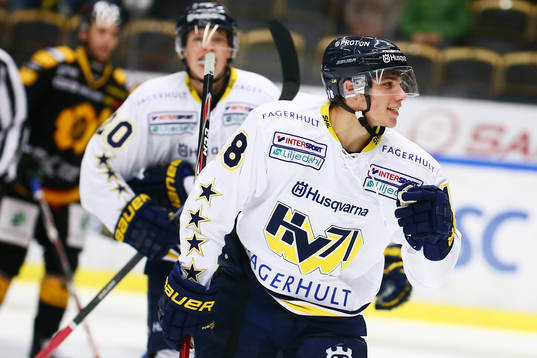 Hv71s Kevin Fiala hånade Skellefteås bås