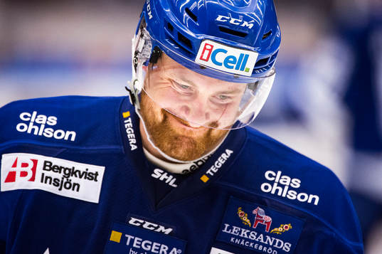 Leksands Mattias Ritola deppar