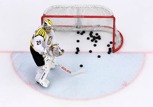 Brynäs målvakt Bernhard Starkbaum