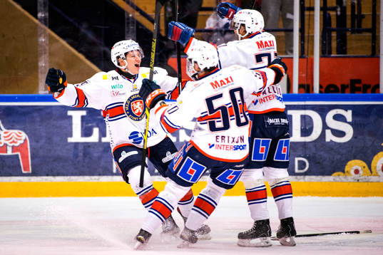 Växjös Rhett Rakhshani, Sebastian Erixon och Tomi Kallio