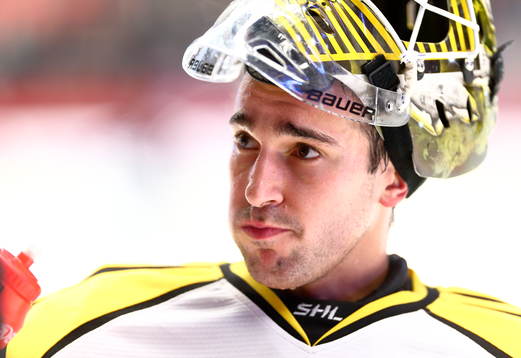 Brynäs målvakt Bernhard Starkbaum