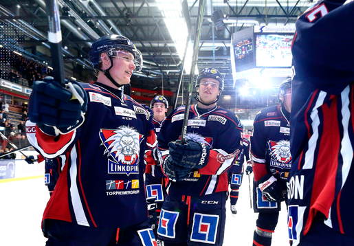 Linköpings Gustav Forsling och Daniel Håkansson