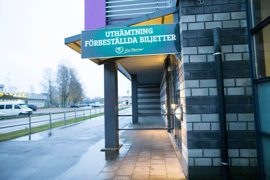 Löfbergs Arenas biljettlucka