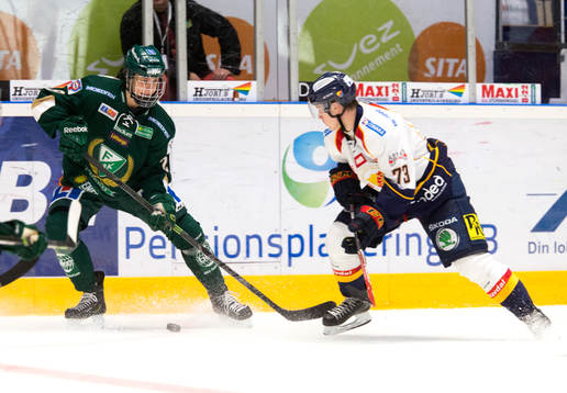 Färjestads Joel Eriksson Ek, son till Färjestads