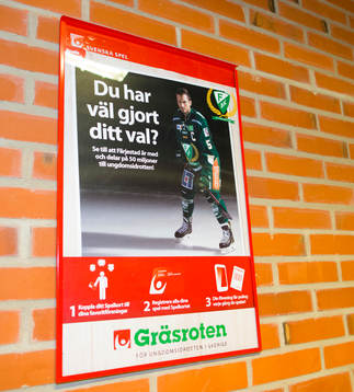 Generell bild på Gräsroten, c-moe ishockeymatchen i SHL
