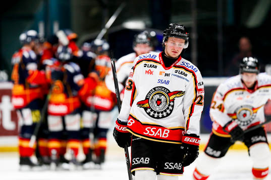 Luleås Lucas Wallmark deppar