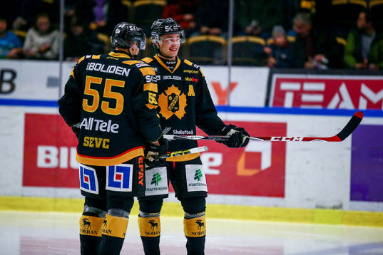 Skellefteås Martin Sevc och Adam Pettersson