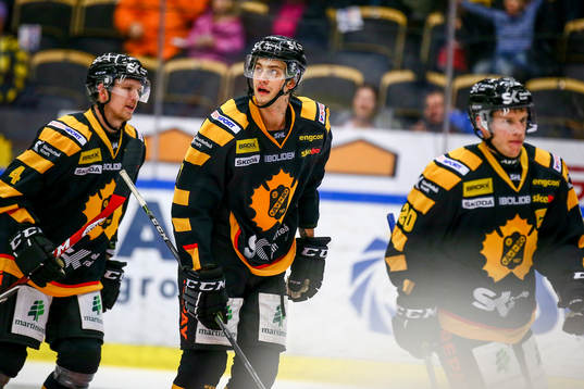 Skellefteås Tim Heed, Kirill Kabanov och Erik Forssell