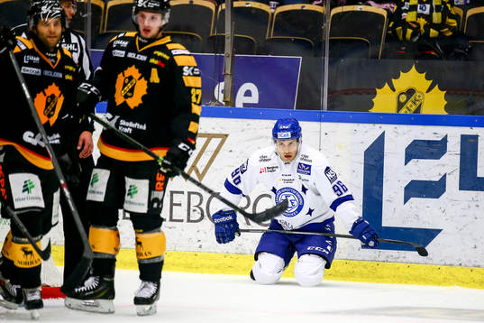 Leksands Fabian Brunnström  deppar