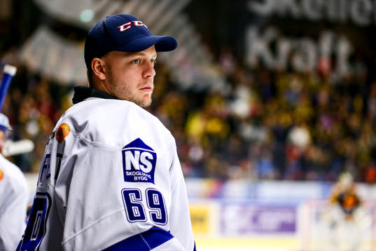 Leksands målvakt Oscar Alsenfelt
