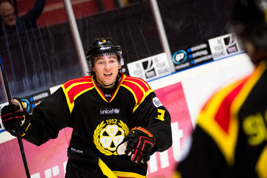 Brynäs Christian Djoos jublar