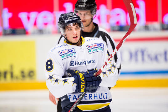 HV71s Kevin Fiala deppar