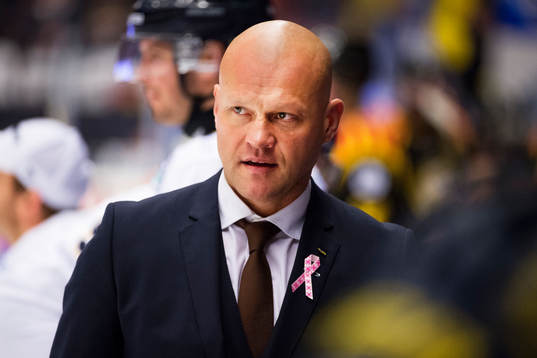 HV71s huvudtränare Andreas Johansson