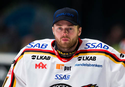 Luleås målvakt Daniel Larsson
