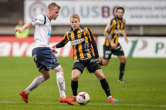 Gefles Robin Nilsson och Häckens Oscar Lewicki