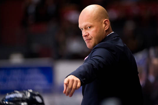 HV71s huvudtränare Andreas Johansson