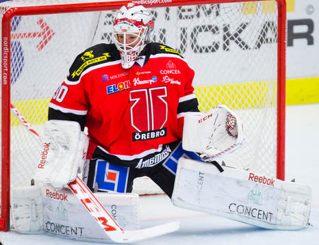 Örebros målvakt Henrik Lundberg