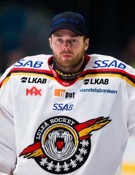Luleås målvakt Daniel Larsson