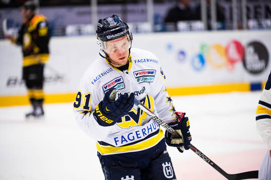HV71s Andreas Jämtin deppar