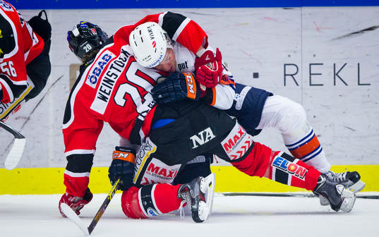 Växjös Eric Martinsson och Örebros Marcus Weinstock