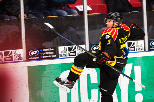 Brynäs Christian Djoos jublar