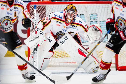 Luleås målvakt Joel Lassinantti