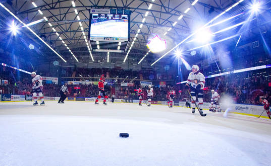 under ishockeymatchen i SHL mellan Örebro och Växjö