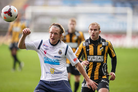 Gefles Anders Bååth och Häckens Kari Arkivuo